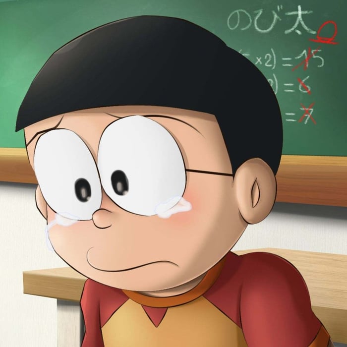 Những hình ảnh đẹp nhất về sự buồn của Nobita