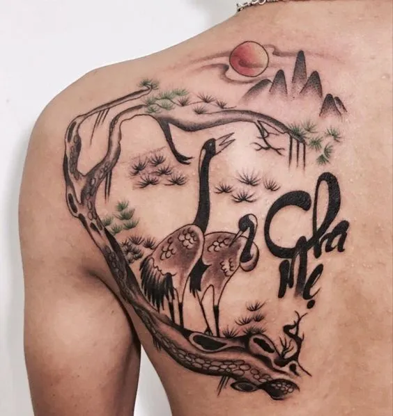 Tổng hợp 888+ hình xăm chữ cha mẹ ý nghĩa, ấn tượng - Genztattoo