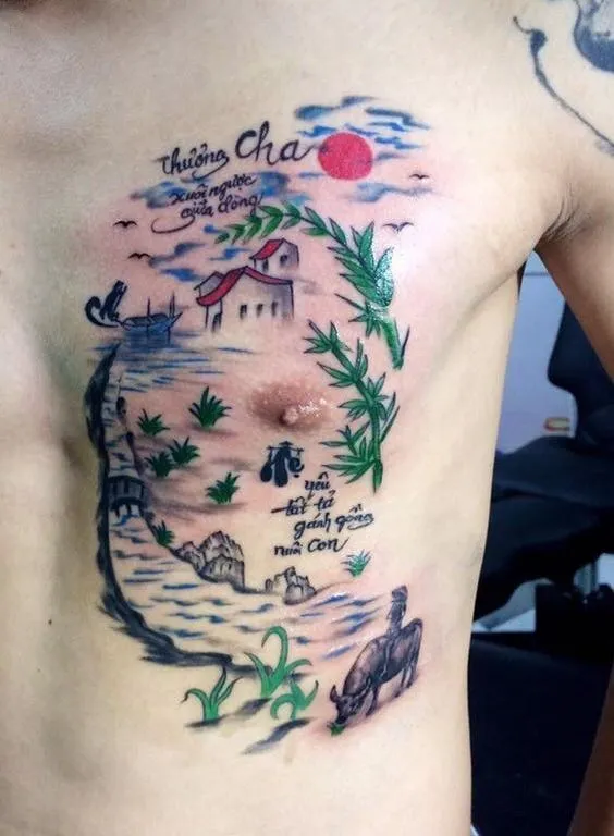 Tổng hợp 888+ hình xăm chữ cha mẹ ý nghĩa, ấn tượng - Genztattoo