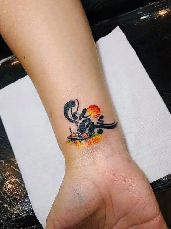 Tổng hợp 888+ hình xăm chữ cha mẹ ý nghĩa, ấn tượng - Genztattoo