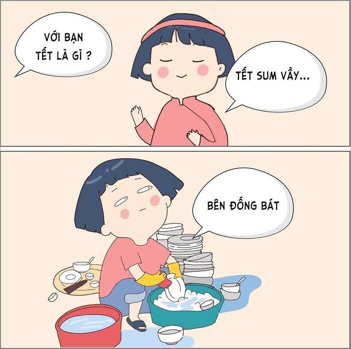 Bộ sưu tập Meme Tết hài hước