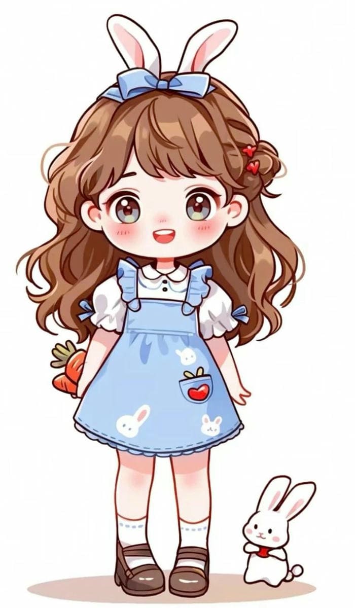 Top 99+ hình ảnh bé gái chibi cute dễ thương làm avatar cực xinh