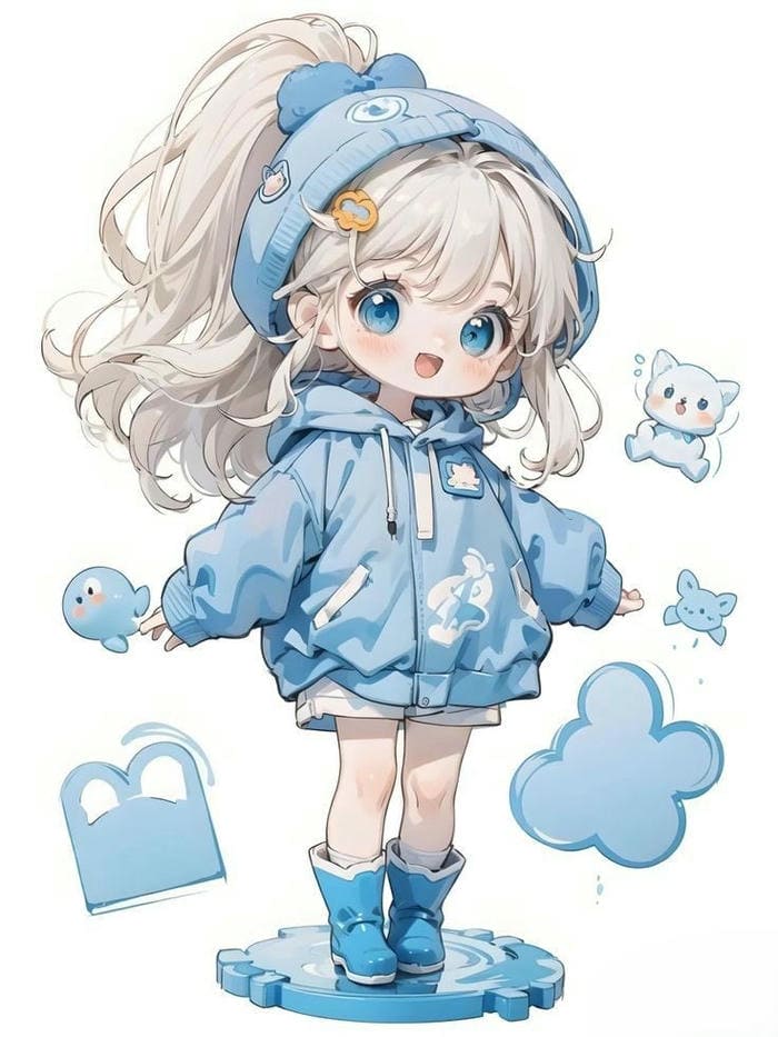 Top 99+ hình ảnh bé gái chibi cute dễ thương làm avatar cực xinh