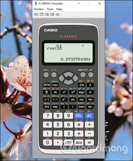 Cách giả lập CASIO FX-580VN X trên máy tính