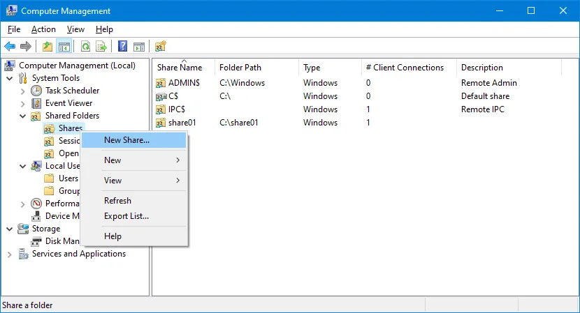 How to Set Up Network File Sharing in Windows