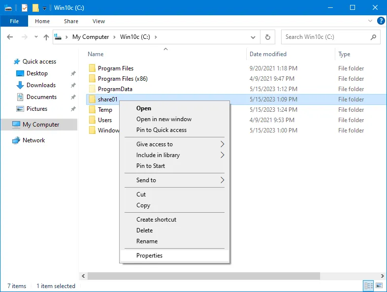 How to Set Up Network File Sharing in Windows