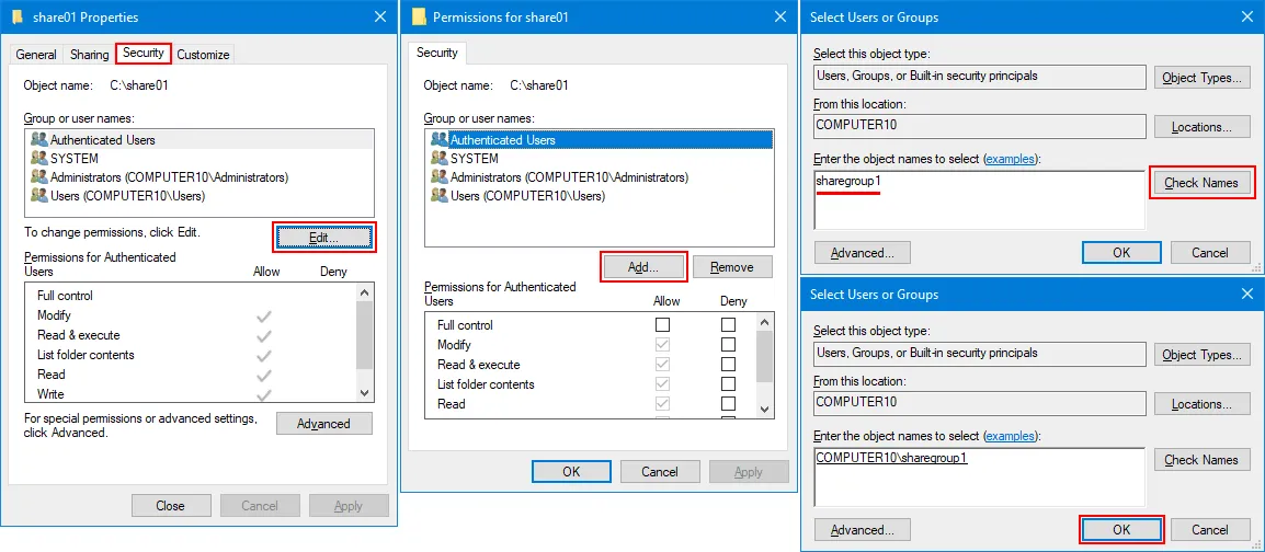 How to Set Up Network File Sharing in Windows