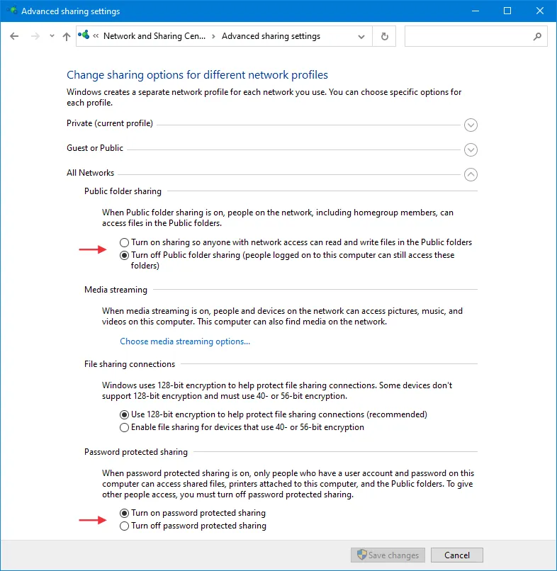 How to Set Up Network File Sharing in Windows