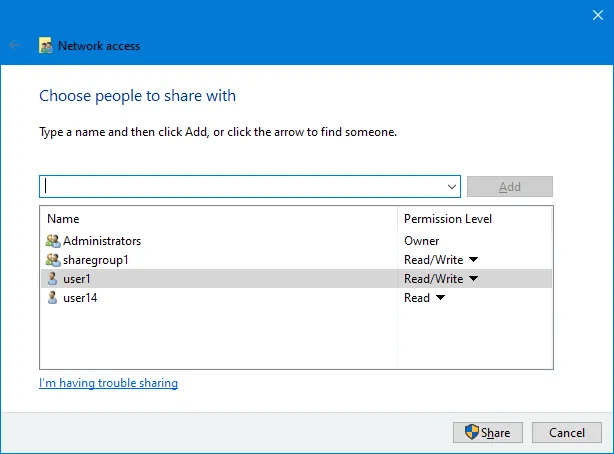 How to Set Up Network File Sharing in Windows