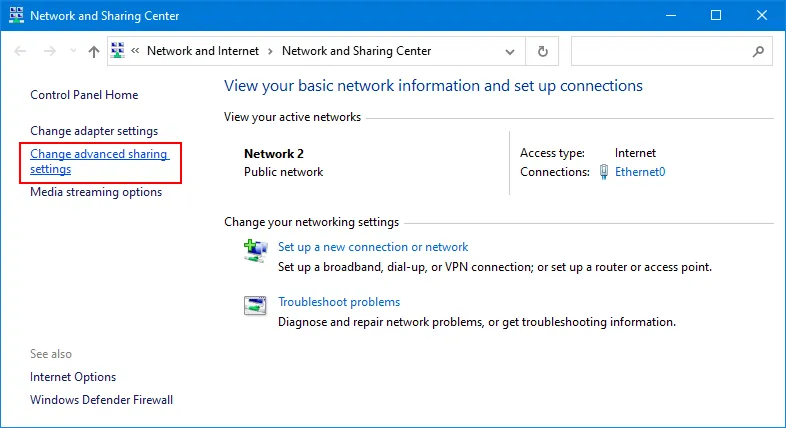 How to Set Up Network File Sharing in Windows