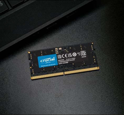 Ram Laptop Crucial DDR5 32GB 4800MHz 1.1v CT32G48C40S5.M16A1