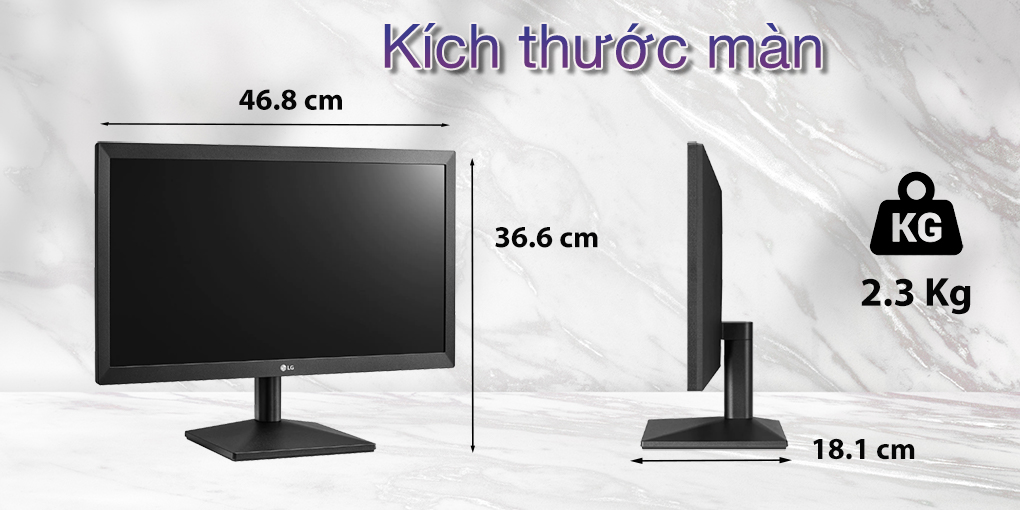 Màn hình LG 20MK400H-B (19.5 inch/HD/TN/60Hz/5ms)