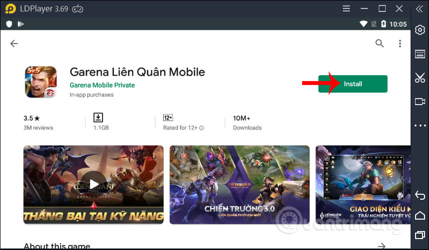 Hướng dẫn chơi game Android trên PC với LDPlayer