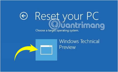 Reset Windows 10 về trạng thái ban đầu