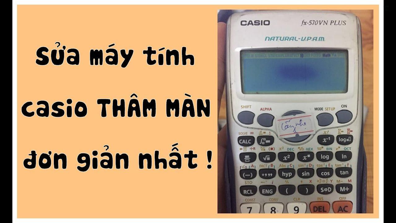 Cách sửa máy tính casio fx570vn plus bị lỗi nhanh chóng - Tmark - Giải pháp TMDT