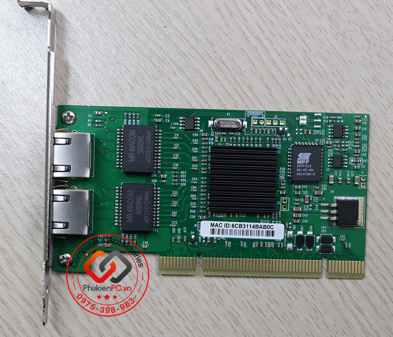 Card mạng LAN 1GB giá rẻ cho PC, giao tiếp PCIe dùng cho các loại main