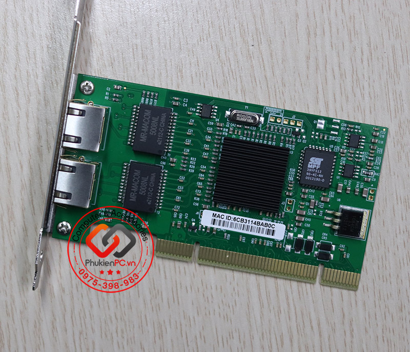 Card mạng LAN 1GB giá rẻ cho PC, giao tiếp PCIe dùng cho các loại main