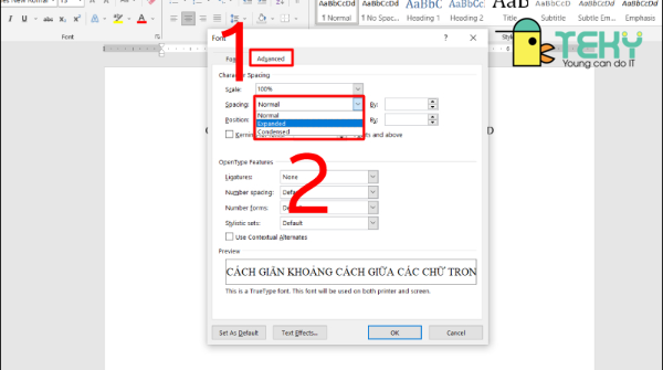 Cách giãn chữ trong Word- Hướng dẫn chi tiết đơn giản nhất