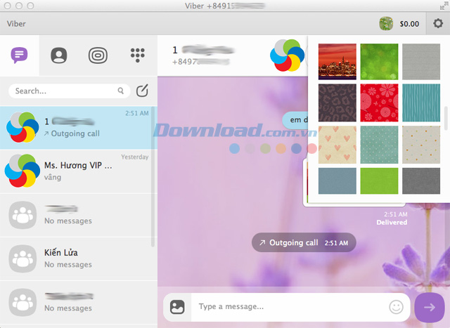 Viber cho Mac 24.0.1 Phần mềm gọi điện, gửi tin nhắn miễn phí cho Mac