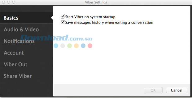 Viber cho Mac 24.0.1 Phần mềm gọi điện, gửi tin nhắn miễn phí cho Mac