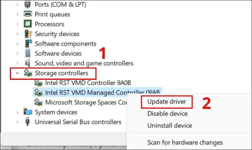 Cách khắc phục lỗi máy tính không nhận ổ cứng Win 10