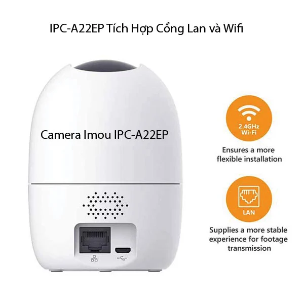 Camera Wifi IMOU Ranger 2 A1IPC-A22EP-A 2MP