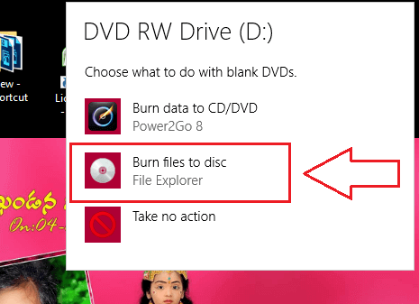 Các phương pháp sao chép dữ liệu lên đĩa CD/DVD trên Windows 10 mà không cần sử dụng phần mềm