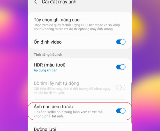 Hướng dẫn sửa lỗi Camera trước bị ngược trên Smartphone