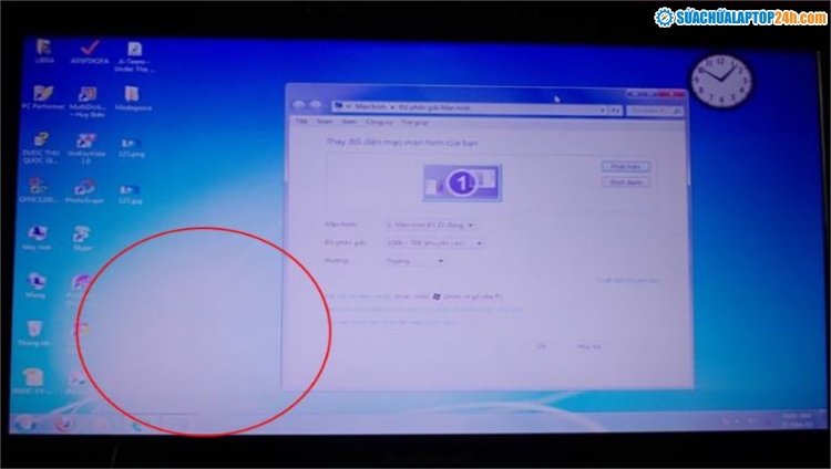 Màn hình laptop bị đốm sáng khắc phục bằng cách nào?
