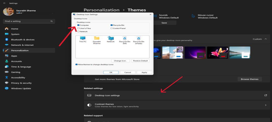 How to Get ‘This PC’ Icon On Desktop in Windows 11?