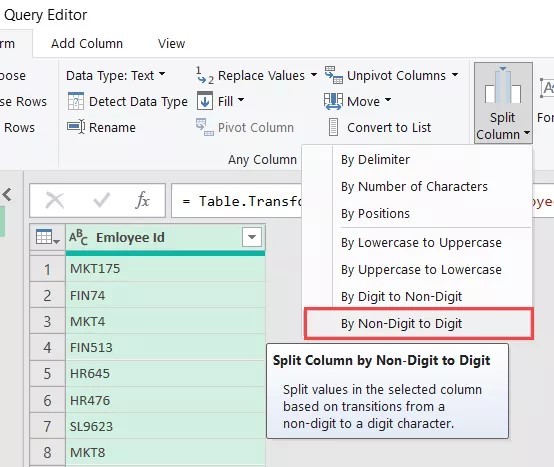 Cách tách biệt văn bản và số trong Excel