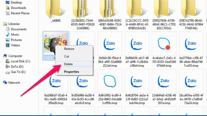 Cách dọn tập tin rác trên máy tính laptop