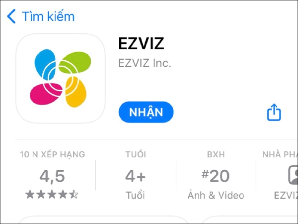 Cách tạo tài khoản camera Ezviz trên điện thoại chỉ bằng 4 chạm