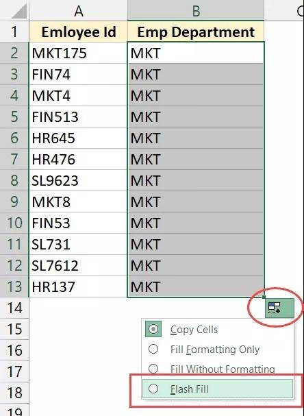 Cách tách biệt văn bản và số trong Excel