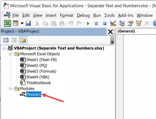 Cách tách biệt văn bản và số trong Excel