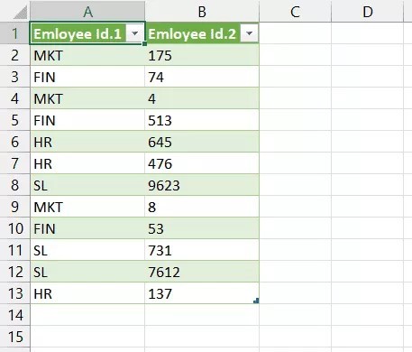 Cách tách biệt văn bản và số trong Excel