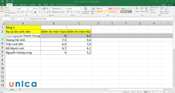 Top 3 cách giãn dòng trong Excel đơn giản - chi tiết nhất