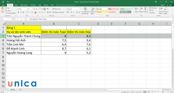 Top 3 cách giãn dòng trong Excel đơn giản - chi tiết nhất