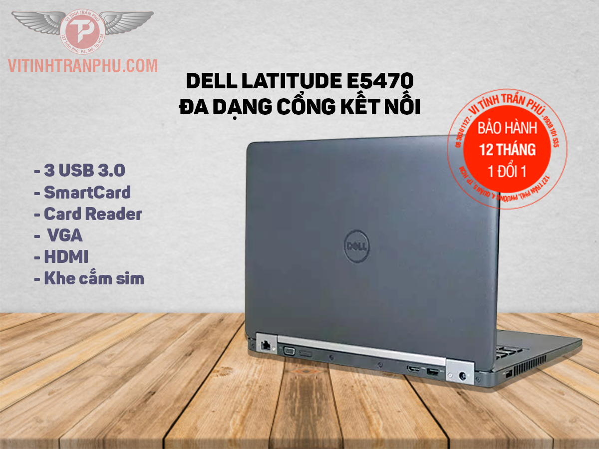 Laptop Dell Latitude E5470 - Core i5 6300u