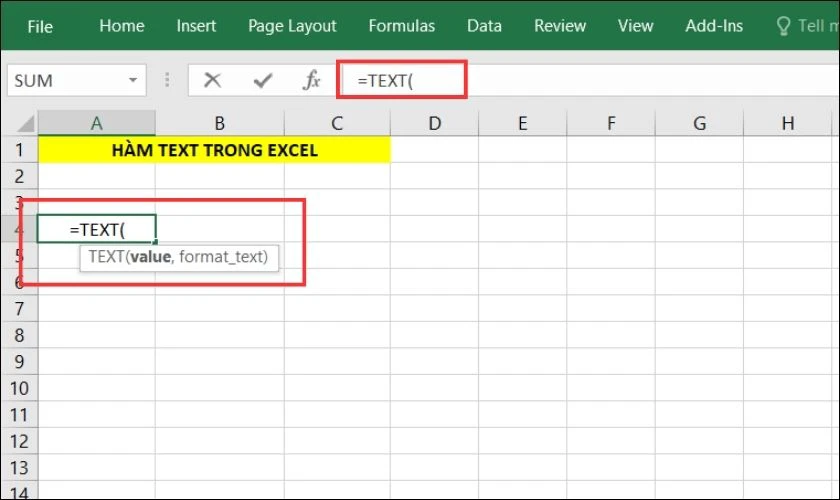 Cách dùng hàm TEXT trong Excel đơn giản, dễ hiểu nhất