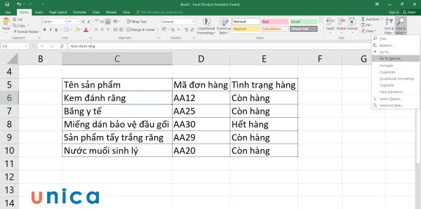 Cách tìm kiếm dữ liệu trong excel đơn giản cho người mới