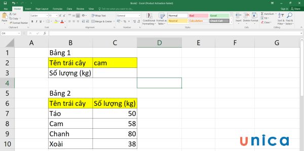 Cách tìm kiếm dữ liệu trong excel đơn giản cho người mới