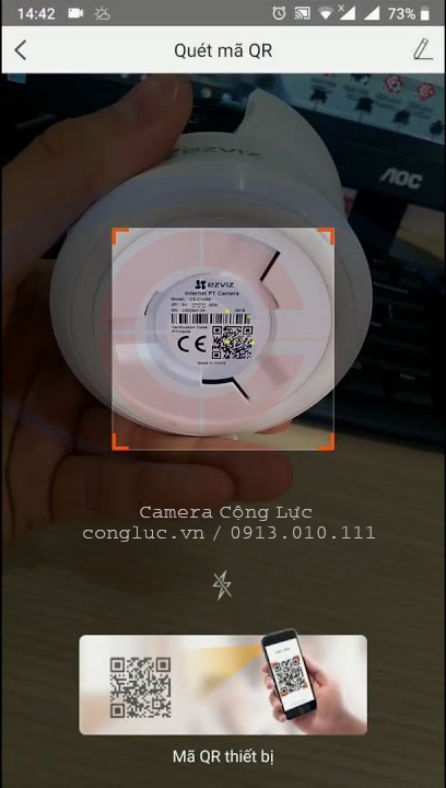 CHI TIẾT CÁCH XÓA VÀ KHẮC PHỤC CAMERA WIFI EZVIZ BỊ