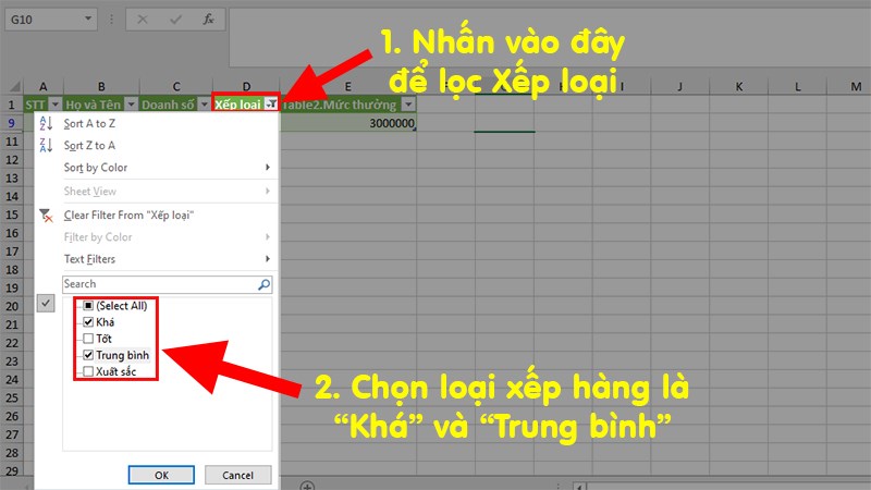 Hướng dẫn chi tiết cách lấy dữ liệu từ bảng này sang bảng khác trong Excel