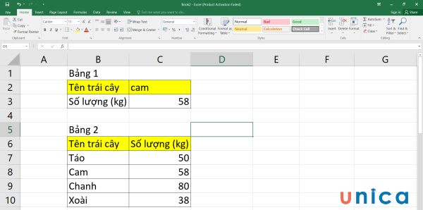 Cách tìm kiếm dữ liệu trong excel đơn giản cho người mới