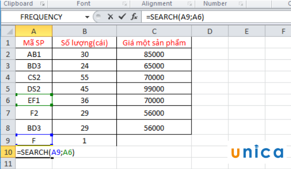 Cách tìm kiếm dữ liệu trong excel đơn giản cho người mới