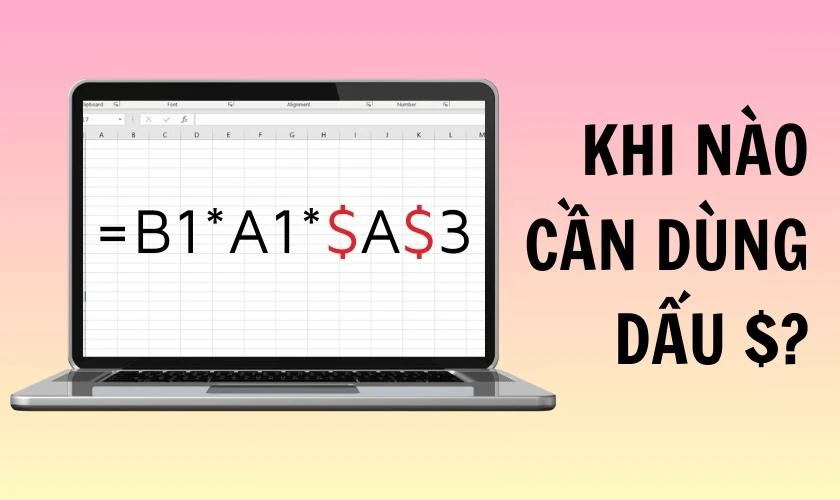 Dấu $ trong Excel: Mẹo cố định tuyệt đối vùng dữ liệu trong Excel