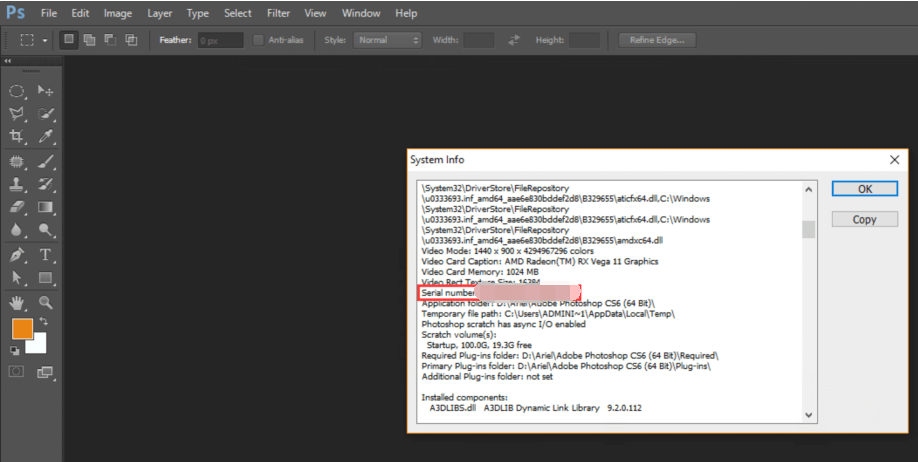 Find Adobe Photoshop CS6 Serial Number with This Guide