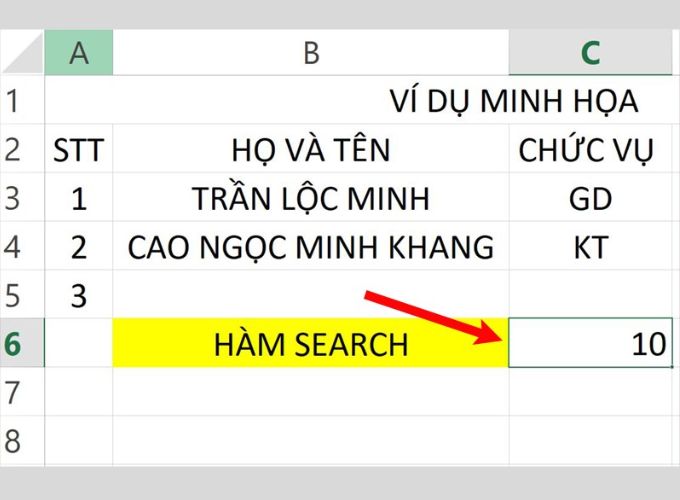 Hàm tìm kiếm trong Excel: Hướng dẫn chi tiết từ A - Z