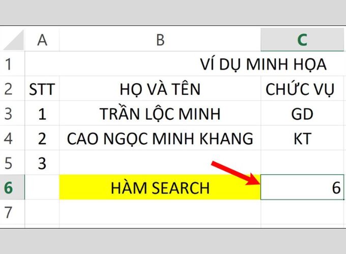 Hàm tìm kiếm trong Excel: Hướng dẫn chi tiết từ A - Z